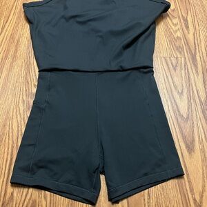 Black Sleeveless Nike Romper dress